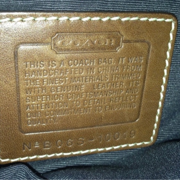 Y2K Fashion! Authentic Patchwork Coach Purse with Dust Bag - Picture 3 of 6